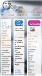 Mobile Screenshot of lesgonesdumac.fr